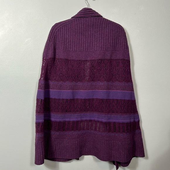 Moda International Purple Long Wool Cape size M / L - gently used - Picture 7 of 15